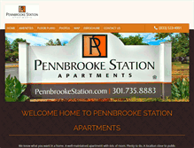 Tablet Screenshot of pennbrookestation.com